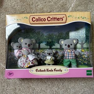 🐨NEVER OPENED- Calico Critters Outback Koala Family Set🐨